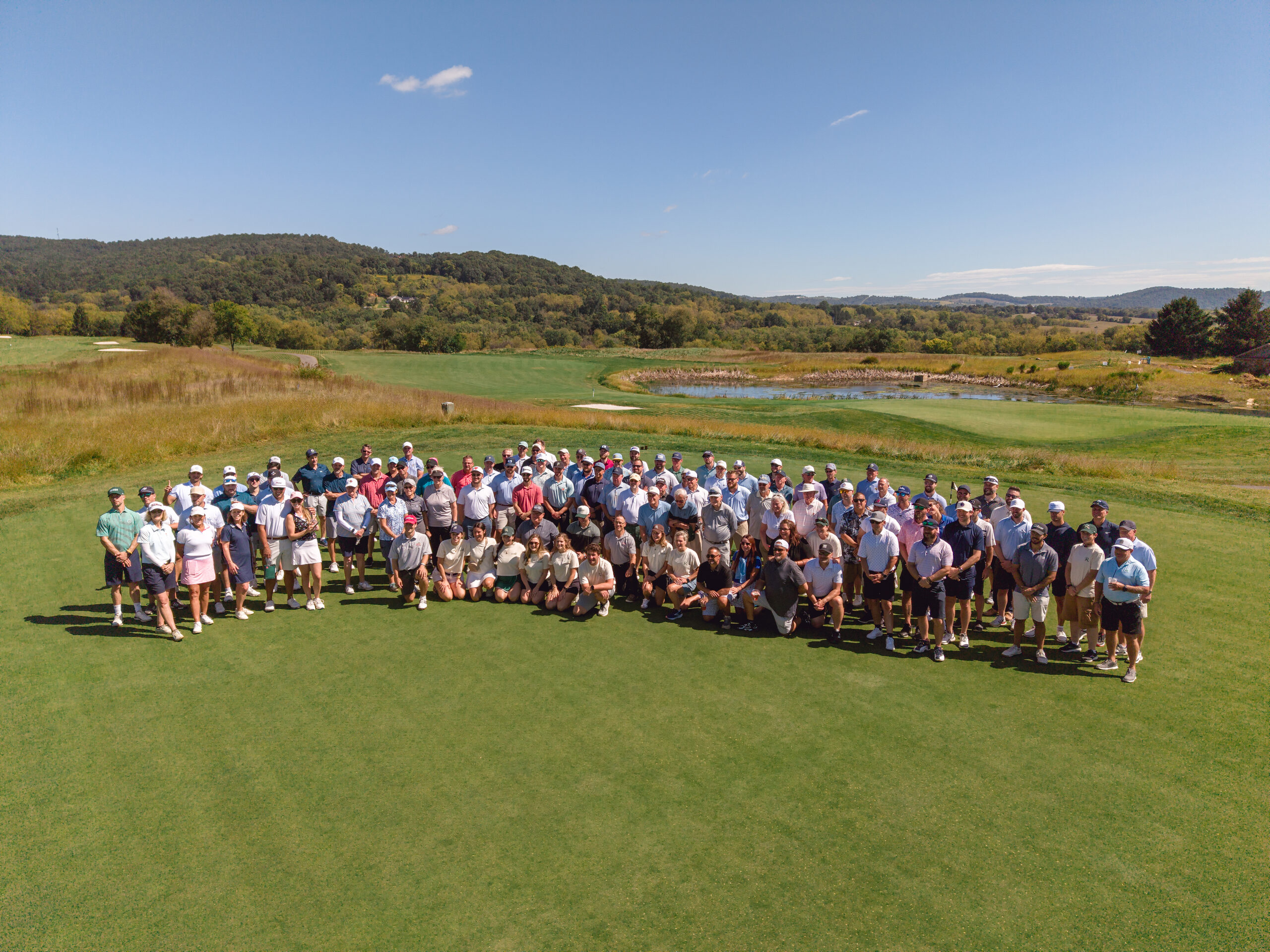 The Resilient Open 2026 — aerial view of The Architects Golf Club
